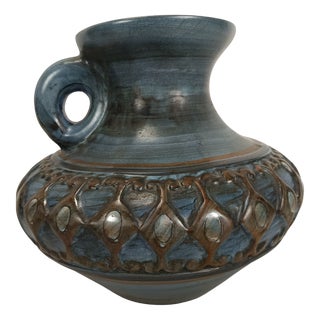 Vintage Ceramic Vase from Jean De Lespinasse, 1950s For Sale