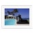 Contemporary Poolside Luncheon 1968 by Slim Aarons White Framed C-Print For Sale