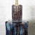 Blue Pair of Mottled Ceramic Table Lamps For Sale - Image 8 of 9