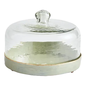 Kammie Tray With Cloche Large