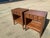 Mid Century Solid Walnut Nightstands - Pair For Sale - Image 10 of 10
