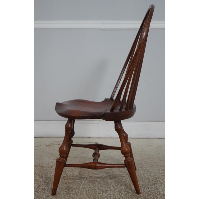 Set of 4 Dr Dimes Bow Back Windsor Dining Chairs For Sale - Image 4 of 18