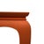 A vintage Ming-style coffee table in a bold orange lacquer, a statement piece that energizes any sitting area. The classic...