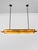 This amazing vintage Art Deco pendant lamp is a real eye-catcher in your interior. Period: 1950s. The warm amber-colored...