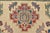 Beige Kazak Rug 3’3” X 4’9” Beige Wool Tribal Hand-Knotted Oriental Carpet For Sale - Image 8 of 12