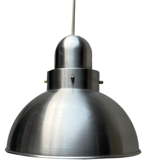Mid-Century Space Age Minimalist Aluminum Pendant Lamp, 1960s