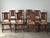 Early 20th Century French Carved Oak Rush Seat Dining Chairs, Set of 8 For Sale - Image 15 of 18