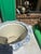 Ceramic 1970s Blue and White Floral Ceramic Planter For Sale - Image 7 of 7