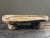 Antique Folk Art Hand Carved Footed Wood Tray/Stand For Sale - Image 10 of 10