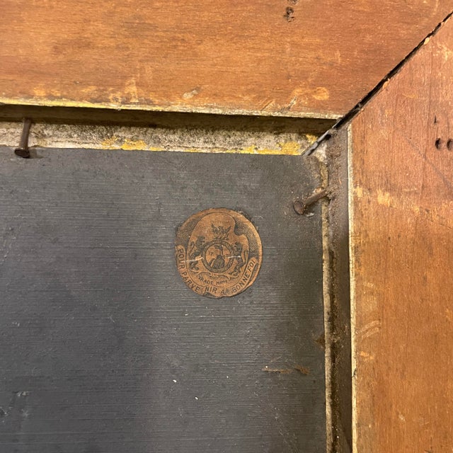 Paint 1800s Oil on Panel Still Life of White Lilies in a Period Gilded Frame For Sale - Image 7 of 8