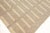 Mid-Century Scandinavian Abstract Yellow With Brown Flatweave Rug For Sale - Image 4 of 8