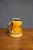 Antique-Style Yellow Ceramic Tankard With Illustrated Drinking Verse and Silver-Tone Handle For Sale - Image 11 of 13