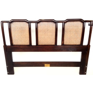 Cane Inlay Queen Craig Headboard For Sale