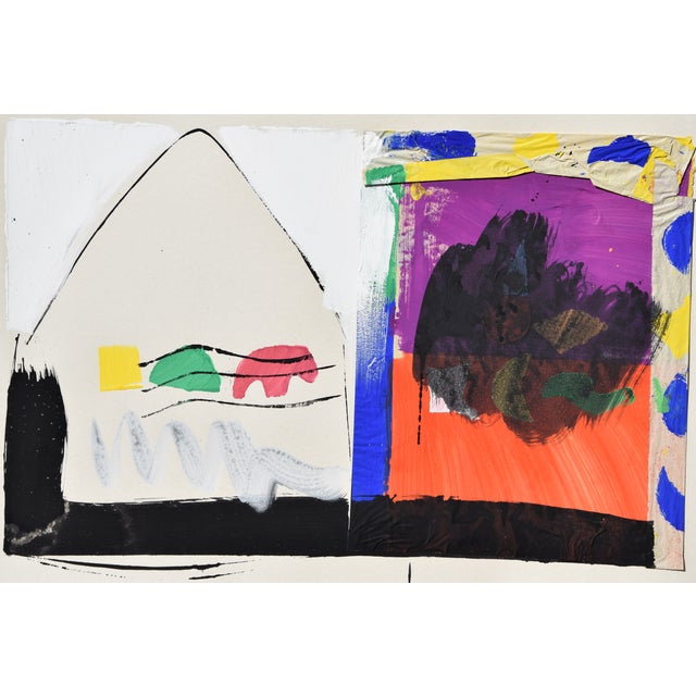 Wolff Mirus, 2nd Letter to L., 1990, Gouache & Mixed Media For Sale - Image 4 of 12