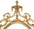 Mid 20th Century Share Vintage Italian 20th C Carved Wood Parcel Gilt & Silver Oval Wall Mirror For Sale - Image 5 of 15