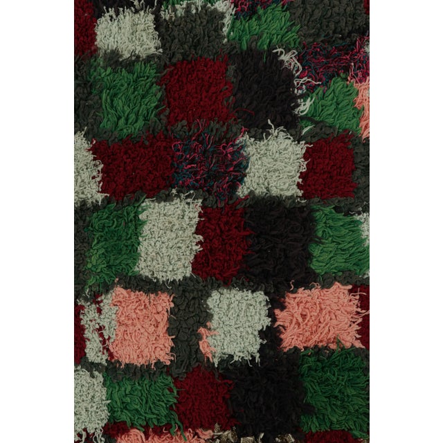 Vintage Moroccan Runner Rug With Polychrome Geometric Patterns, From Rug & Kilim For Sale In New York - Image 6 of 7
