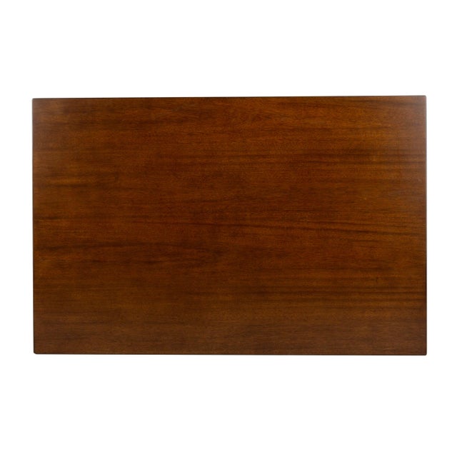 Modern Dining Table in Walnut For Sale - Image 4 of 9