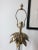 Vintage Frederick Cooper Hand-Blown Glass & Brass Palm Tree Lamp For Sale In Houston - Image 6 of 10