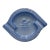 Vintage Harry's Bar Venezia Italy Periwinkle Blue Ceramic Ashtray Venice For Sale