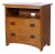 Stickley Arts & Crafts Mission Oak 2-Drawer Entertainment Cabinet 20thC For Sale