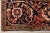 Heriz Rug 9'7'' X 12'5'' Red Wool Vintage Tribal Hand-Knotted Oriental Carpet For Sale - Image 12 of 15