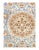 Persian Nain rugs are renowned for their detail and fine use of outlining along the central motifs. Breaking from the...