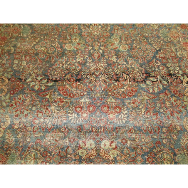 Textile 19th Century Zabihi Collection Oversize Persian Sarouk Rug - 10'3" x 17'5" For Sale - Image 7 of 12