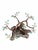 Brown Vintage La Barge Bronze Sculptural Tree Branch Glass Top Coffee Table For Sale - Image 8 of 10
