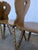 Vintage Tyrolean Farmhouse Heart Cutout Wooden Dining Chairs, 1970s, Set of 4 For Sale - Image 3 of 18