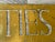 Mid Century British Rare Brass Auctioneers Wall Sign Christie's For Sale - Image 9 of 11