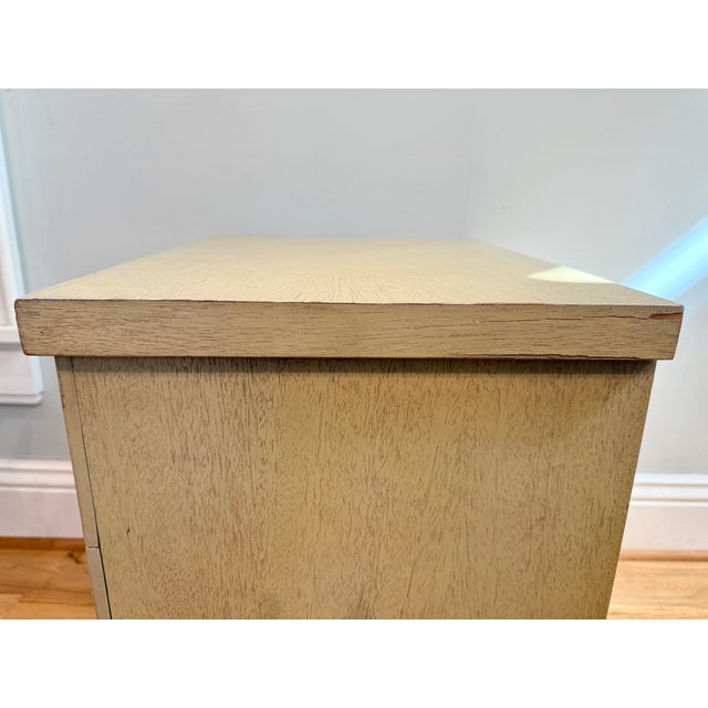 Rare Vintage MCM "Bali Hi" Nightstand by Merton Gershun for American of Martinsville For Sale - Image 9 of 10