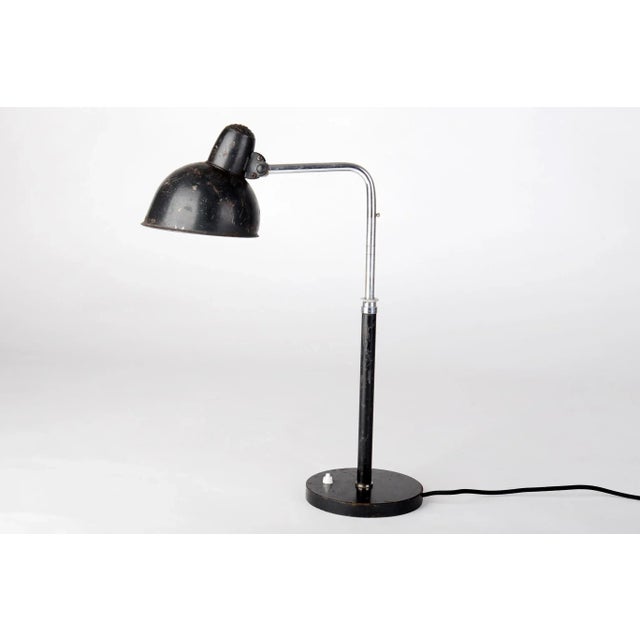 Bauhaus 6606 Desk Lamp by Christian Dell for Kaiser Idell, 1930s For Sale - Image 9 of 9