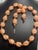 Lucite Demi-Parure Marriage in Pink Earrings and Necklace, Classic MCM West Germany For Sale - Image 4 of 8