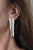 Vintage Mexican Sterling Silver Mod Segmented Post Earrings, Pair For Sale - Image 13 of 15