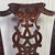 Late 20th Century Vintage Irish Chippendale Revival Carved Mahogany Armchair For Sale - Image 5 of 15
