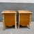 Vintage French Provincial Style Burl Wood Bombe Nightstands - A Pair For Sale - Image 11 of 12