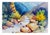Colorful mountain river watercolor painting by Henry "Hank" Volle (American, 20th Century). Signed "Henry Volle" lower...