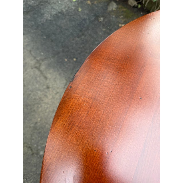 Wood Ethan Allen British Classics Lamp Table For Sale - Image 7 of 10
