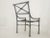 Six Vintage Iron Patio Chairs For Sale - Image 4 of 15