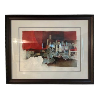 1960s Alvar Sunol Signed Lithograph For Sale