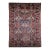 Vintage Oversized Persian Bakhtiari Rug, Hand-Knotted Wool, Vase Panel Pattern, Red & Ivory, 11x17 For Sale