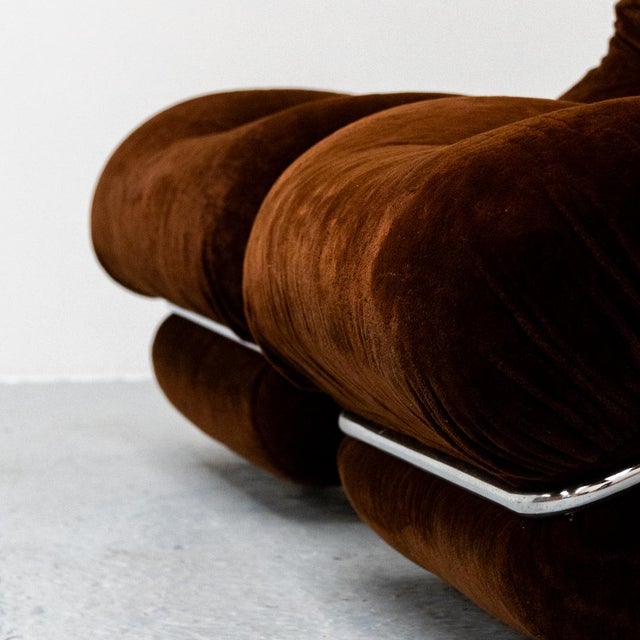 Italian Corolla Lounge Chair by I.P.E, 1970s For Sale - Image 13 of 18