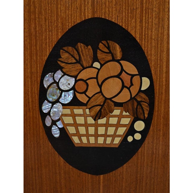 Art Deco Marquetry Sideboard in the style of Louis Süe and André Mare, 1940 For Sale - Image 10 of 18