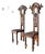 A Pair of Antique Victorian Hall Chairs (Late 19th Century) For Sale