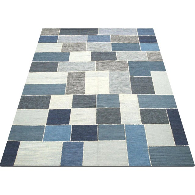 Contemporary Egyptian Kilim Rug For Sale - Image 4 of 5