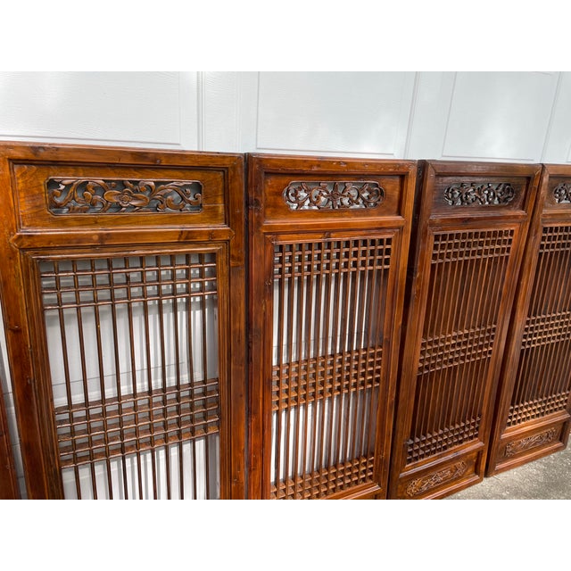 This set is a beauty, very solid and heavy. The panels are in great condition, do show wear and some imperfections. My...