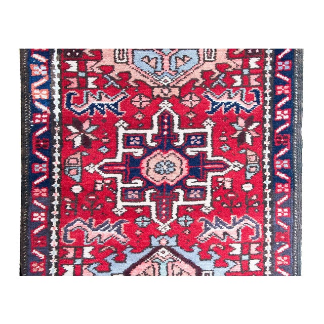 Mid-20th Century Heriz Runner For Sale - Image 12 of 14