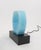 1970s Dorane Blue Table Lamps by Ettore Sottsass for Stilnovo, 1970s, Set of 2 For Sale - Image 5 of 8