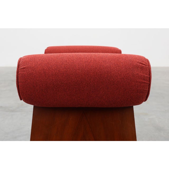 Art Deco Chairs and Ottoman, Belgium, 1920, Set of 3 For Sale - Image 15 of 18