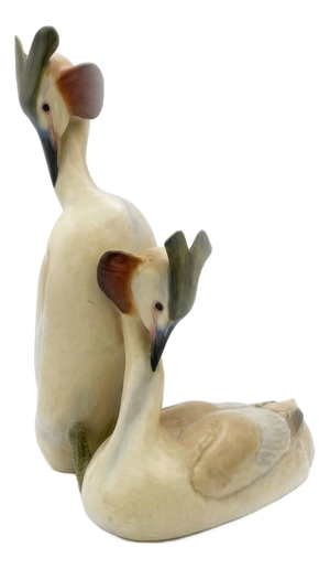 Felice Tosalli, Little Grebes, 1939, Ceramic
